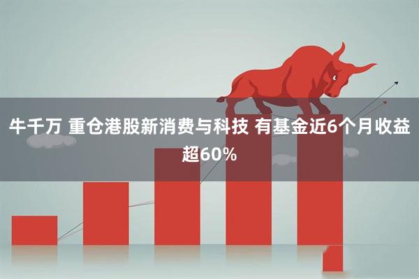 牛千万 重仓港股新消费与科技 有基金近6个月收益超60%